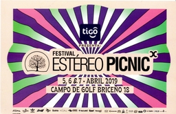 Flyer del Festival Estéreo Picnic 2019