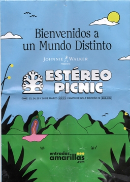 Flyer del Festival Estéreo Picnic 2023